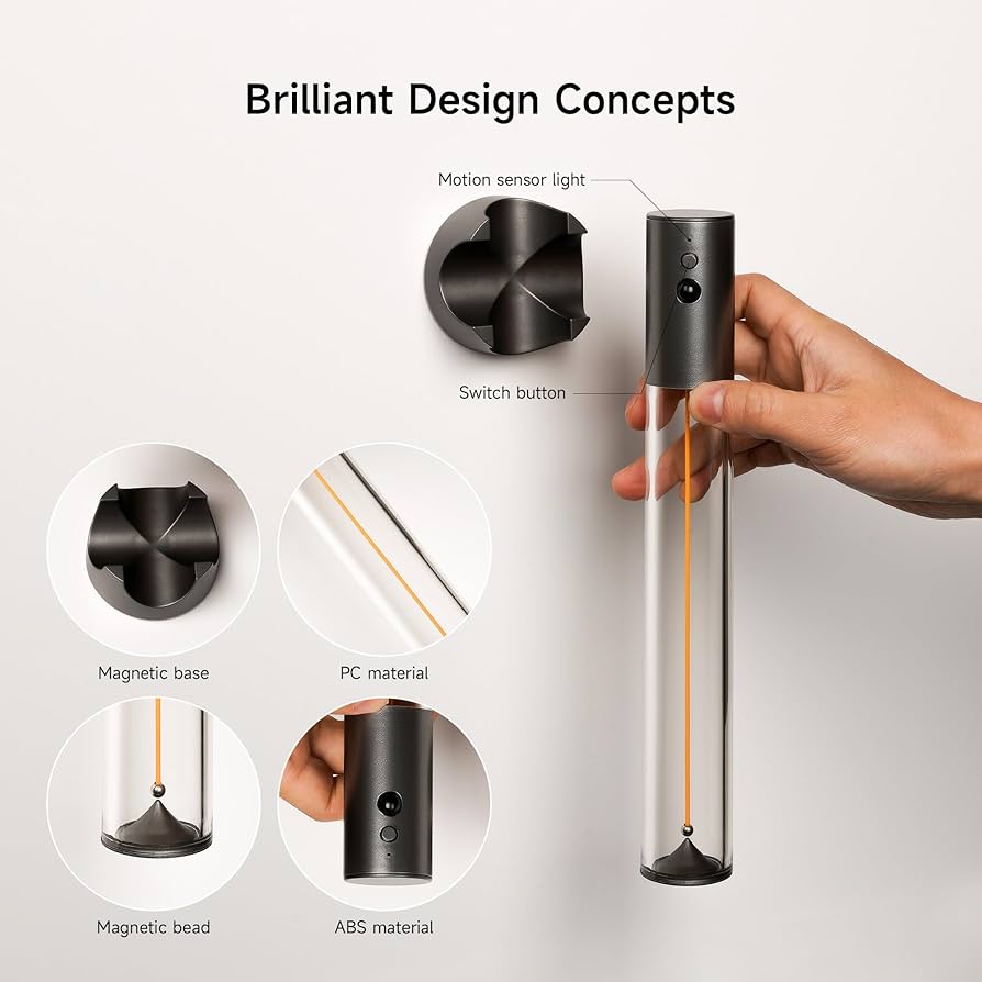 Wall Sticking Magnetic Wire Light, Touchable Cordless Desk Light, Room Decor LED Night Light Wall Sticking Magnetic Wire Light, Touchable Cordless Desk Light, Room Decor LED Night Light